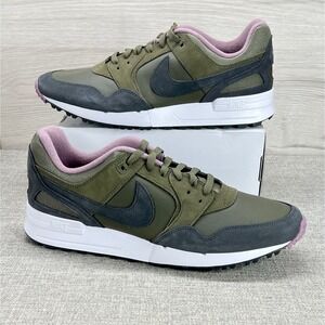 Men's 13 Nike Air Pegasus 89 Golf Shoes Medium Olive Plum Dust FJ2245-200